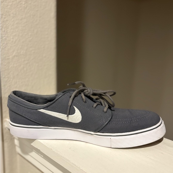 Nike SB Zoom Stefan Janoski Shoes Men's 10 Gray Skateboarding Canvas 615957-027 - Picture 5 of 9